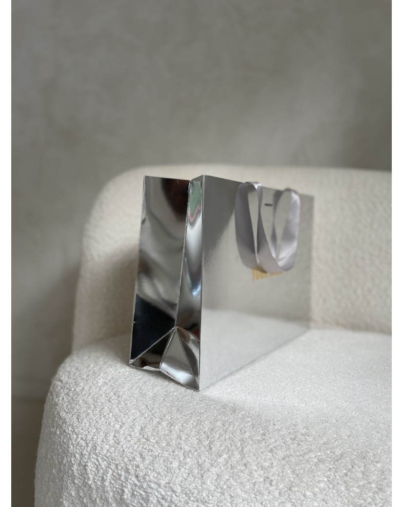 copy of Luxury paper bags - White XS - Ribbon handles