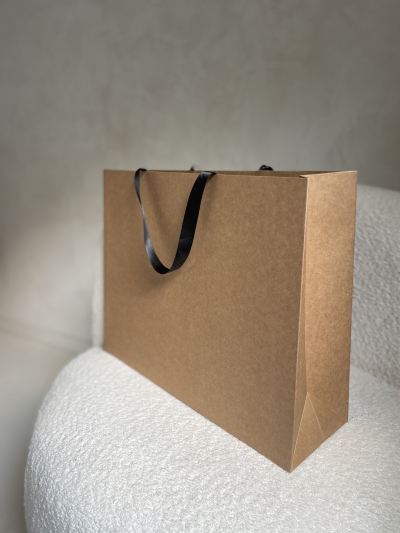 copy of Luxury paper bags - White XS - Ribbon handles