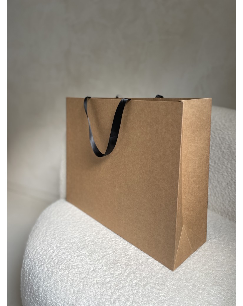 copy of Luxury paper bags - White XS - Ribbon handles