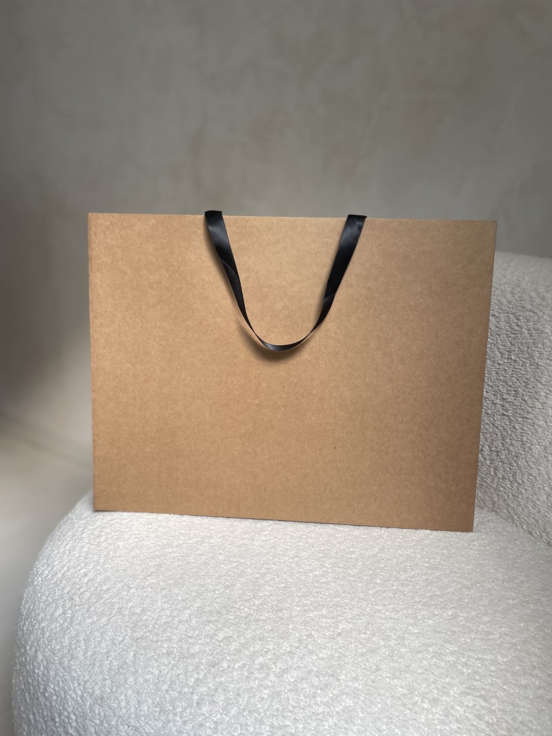 copy of Luxury paper bags - White XS - Ribbon handles