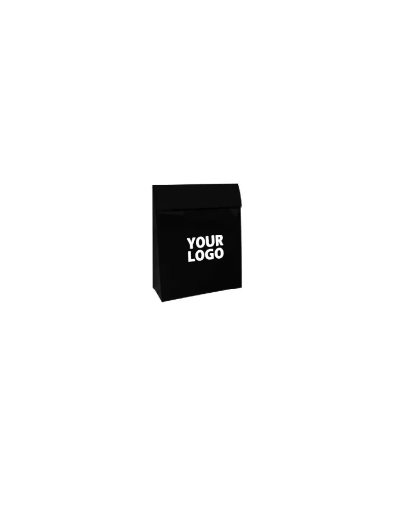 Geschenktüte - PRESTIGE – SCHWARZ L (30x12x40cm)