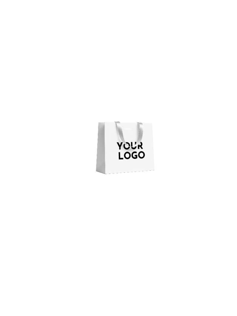 copy of Luxury paper bags - White XS - Ribbon handles