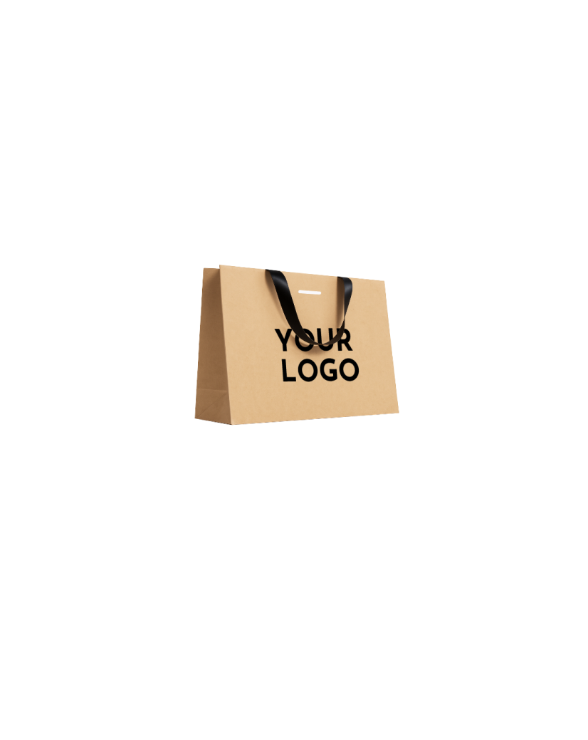 copy of Luxury paper bags - White XS - Ribbon handles
