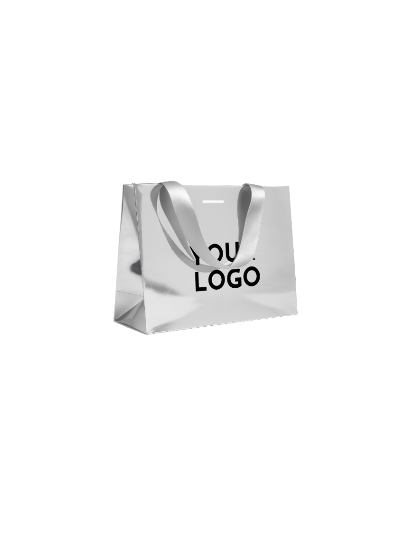 copy of Luxury paper bags - White XS - Ribbon handles