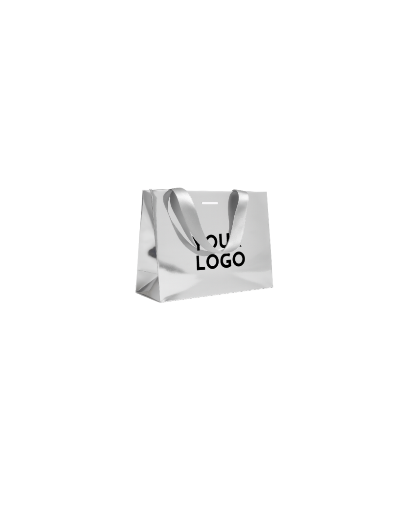 copy of Luxury paper bags - White XS - Ribbon handles