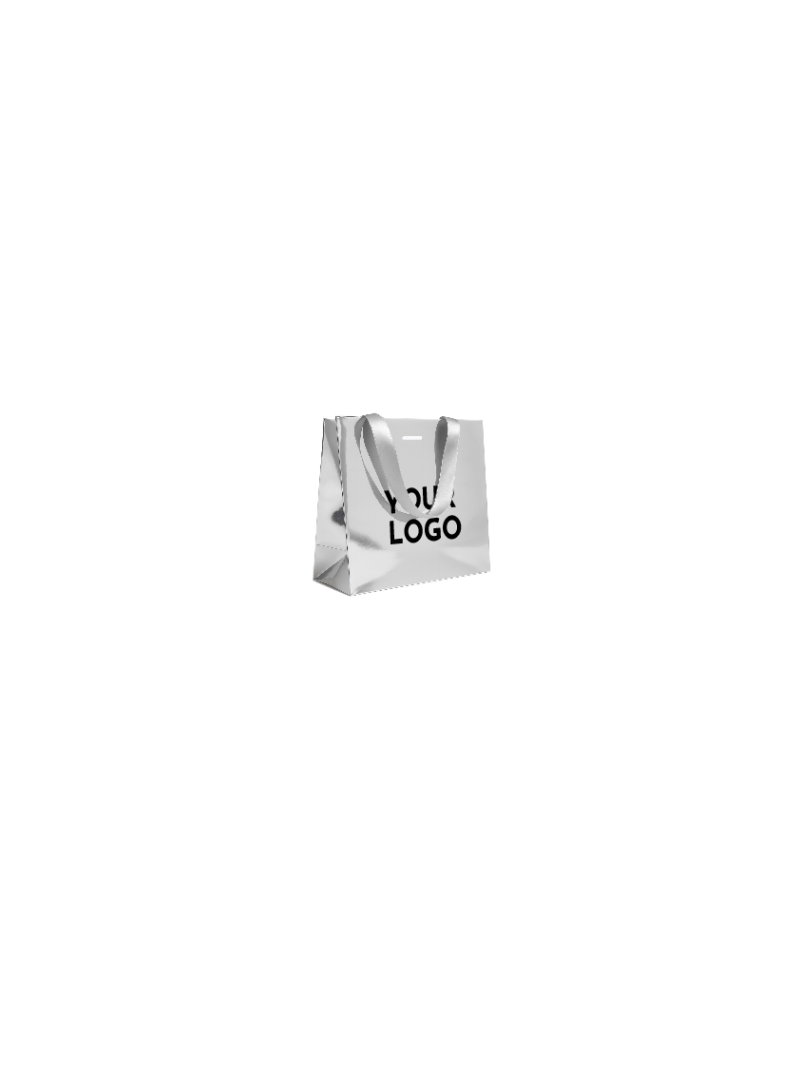 copy of Bolsas de papel de lujo - Blanco XS - Asas de cinta