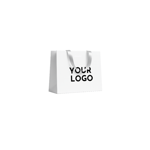 copy of Luxury paper bags - White XS - Ribbon handles