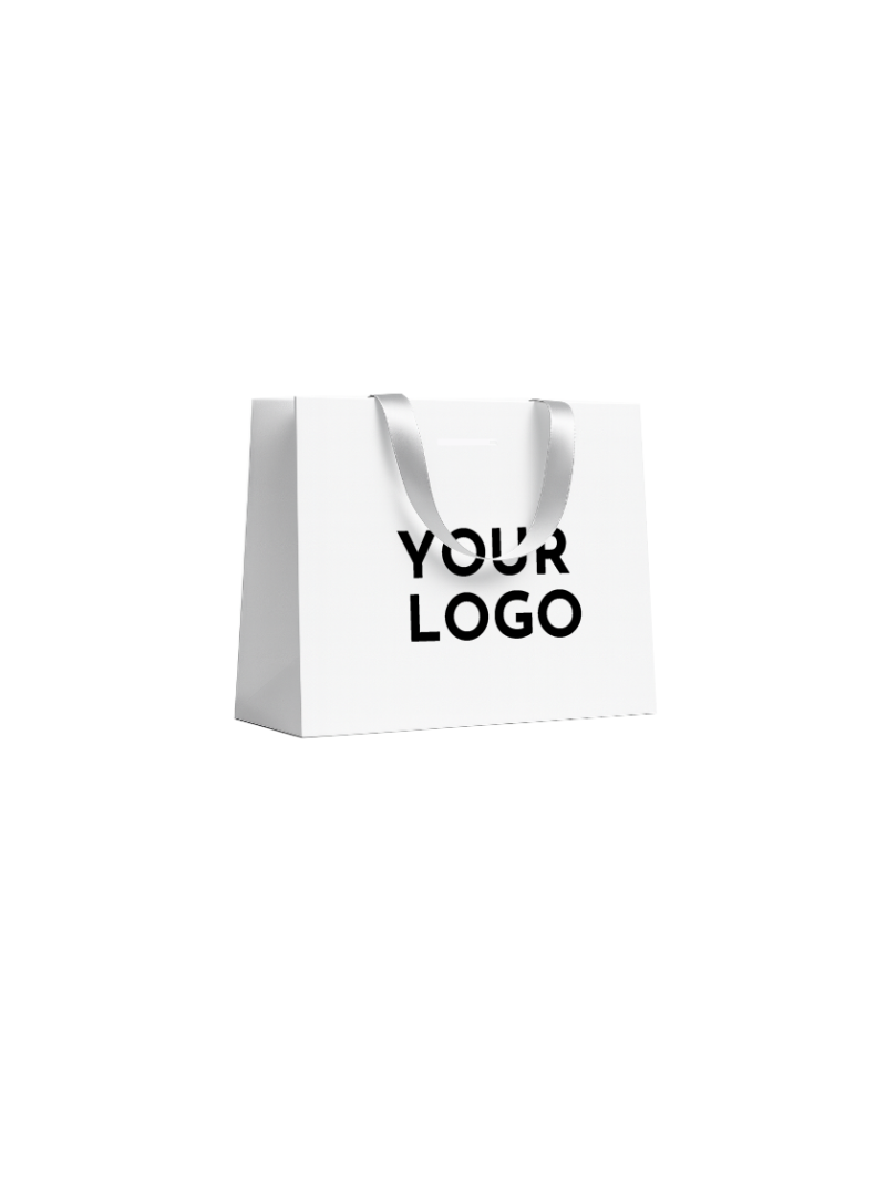 copy of Luxury paper bags - White XS - Ribbon handles