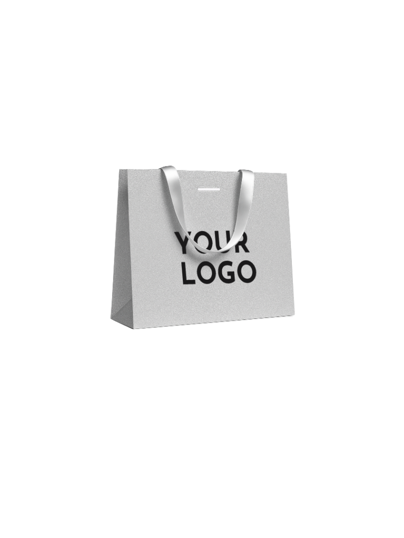 copy of Luxury paper bags - White XS - Ribbon handles