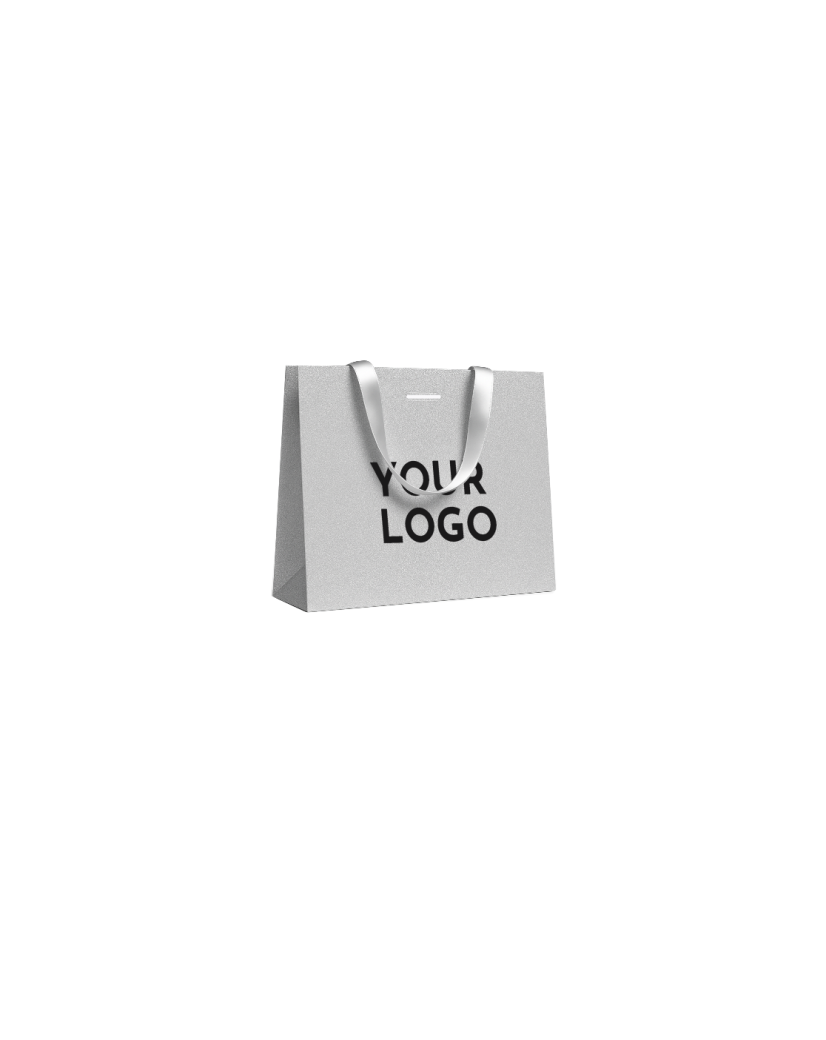 copy of Luxury paper bags - White XS - Ribbon handles