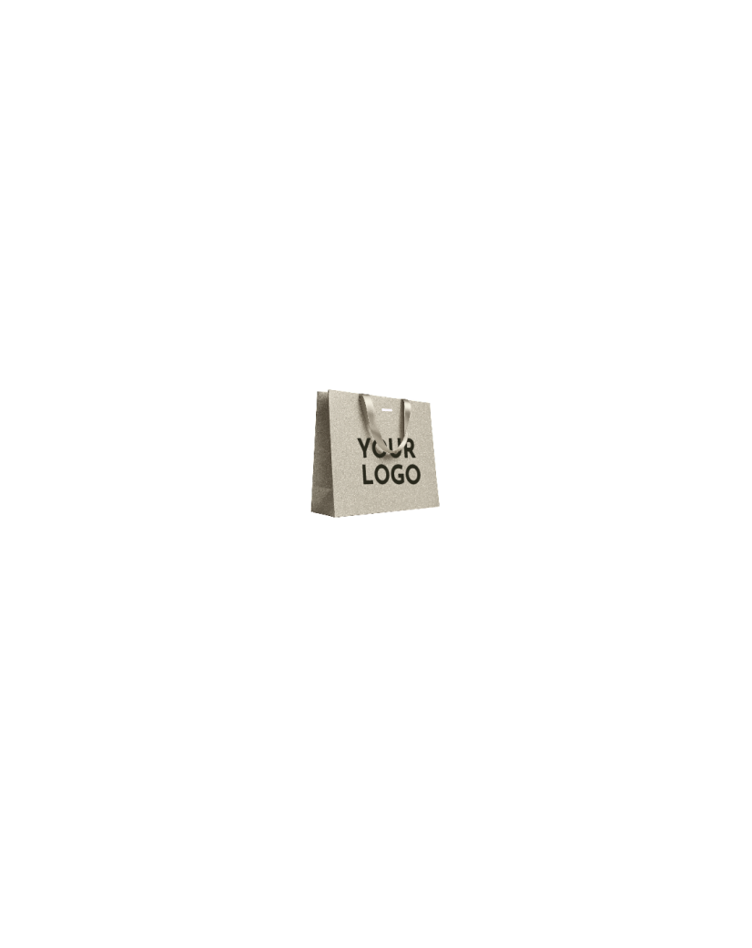 Sac papier Luxe Gold pailleté - XS (16x8x16cm)