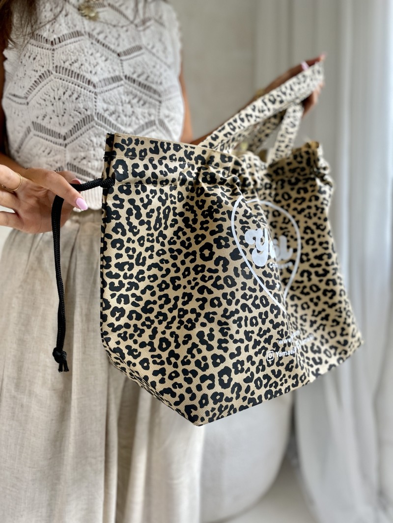 SAC NICE Léopard - L (58x24x35cm)