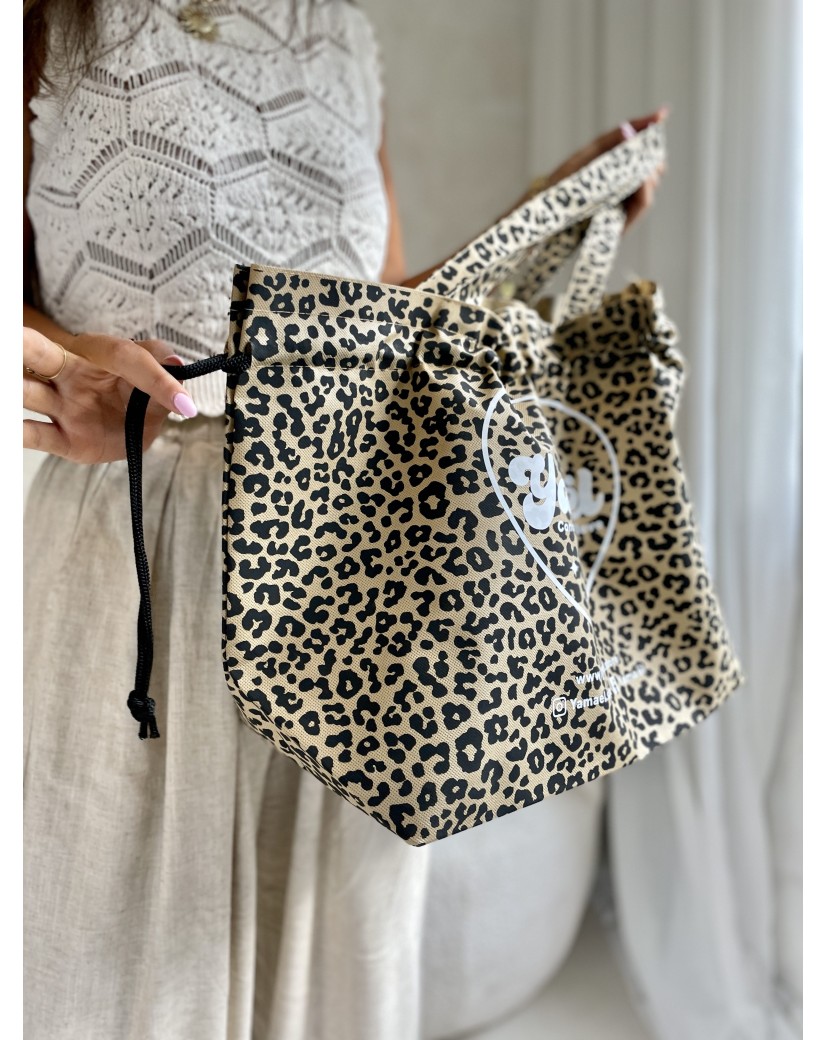 SAC NICE Léopard - L (58x24x35cm)