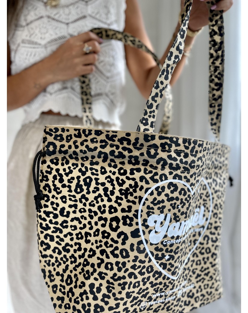 SAC NICE Léopard - L (58x24x35cm)