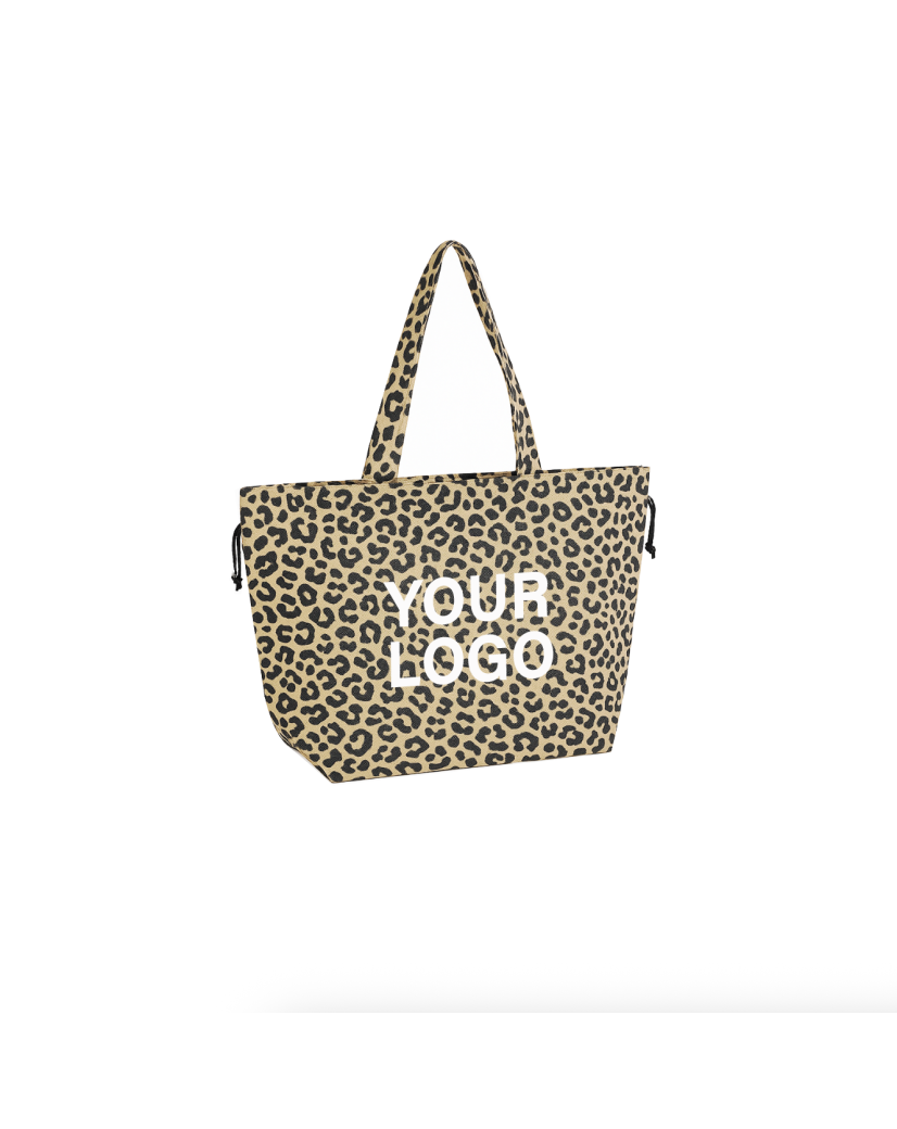 BOLSA NICE estampado leopardo – L (58 x 24 x 35 cm)