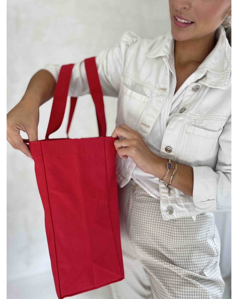 SAC NANCY - ROUGE (43x15x36cm)
