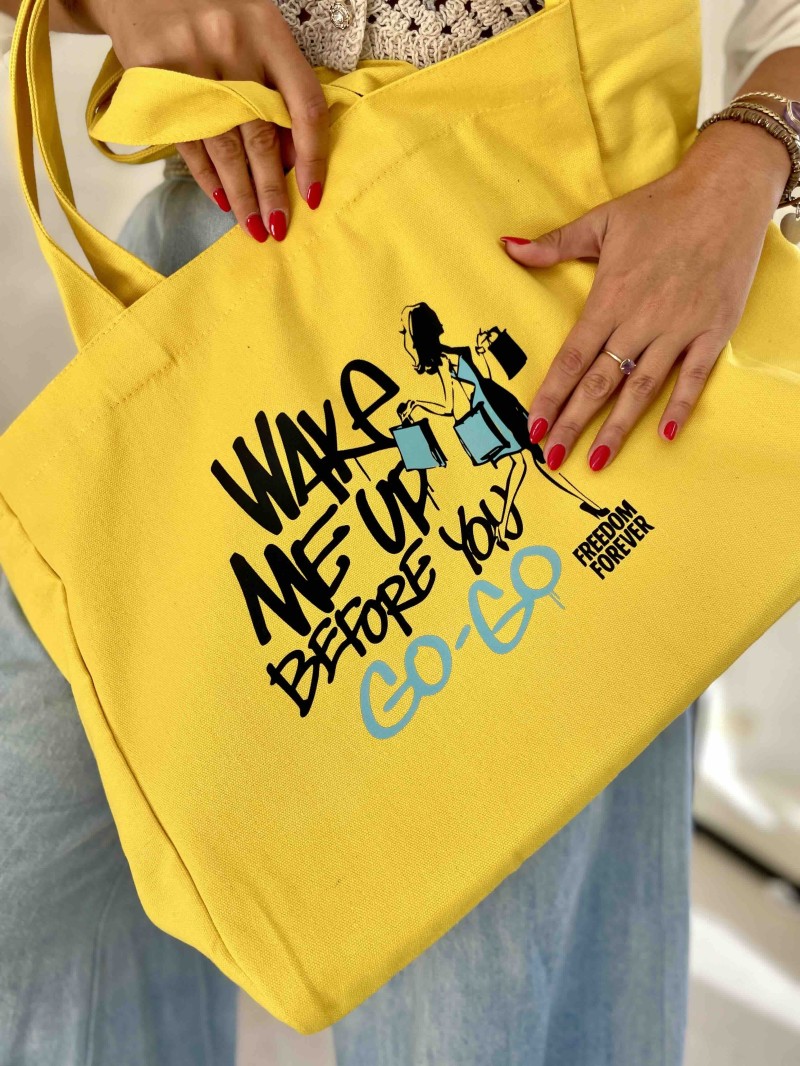 SAC NANCY - JAUNE (43x15x36cm)