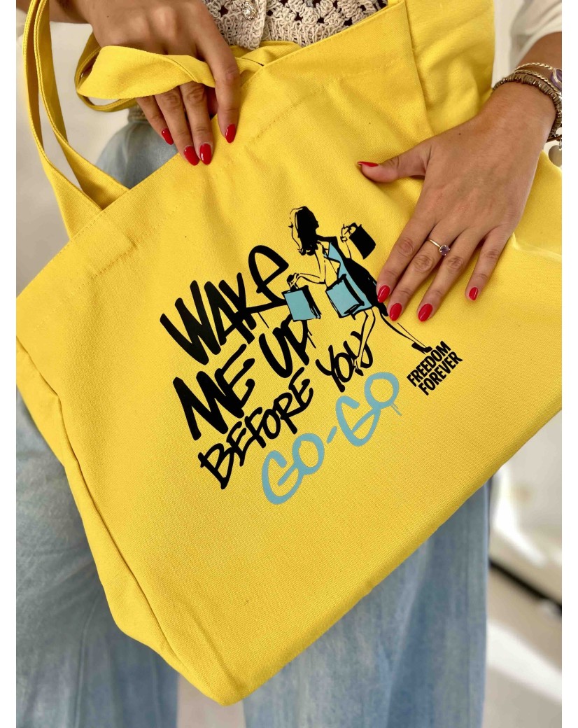 SAC NANCY - JAUNE (43x15x36cm)