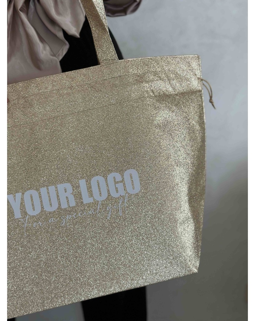 SAC NICE DISCO GOLD - L (58x24x35cm)