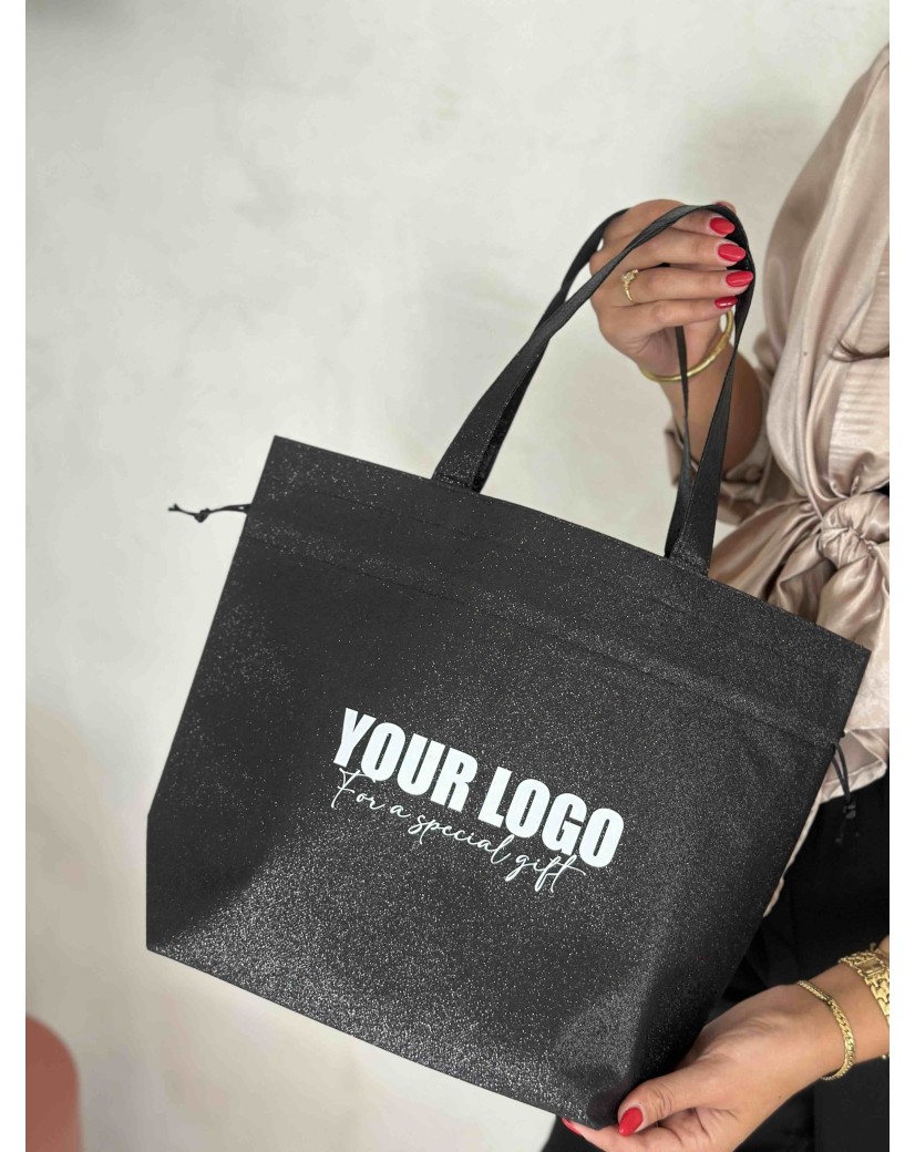 SAC NICE DISCO NOIR - M (40x14x30cm)