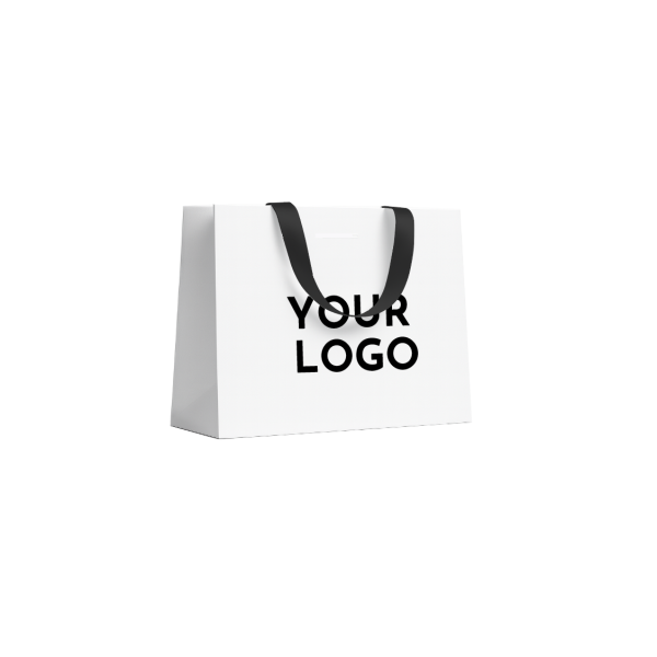 copy of Luxury paper bags - White XS - Ribbon handles