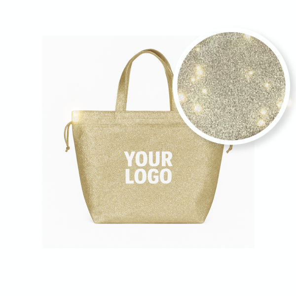 SAC NICE DISCO GOLD - L (58x24x35cm)