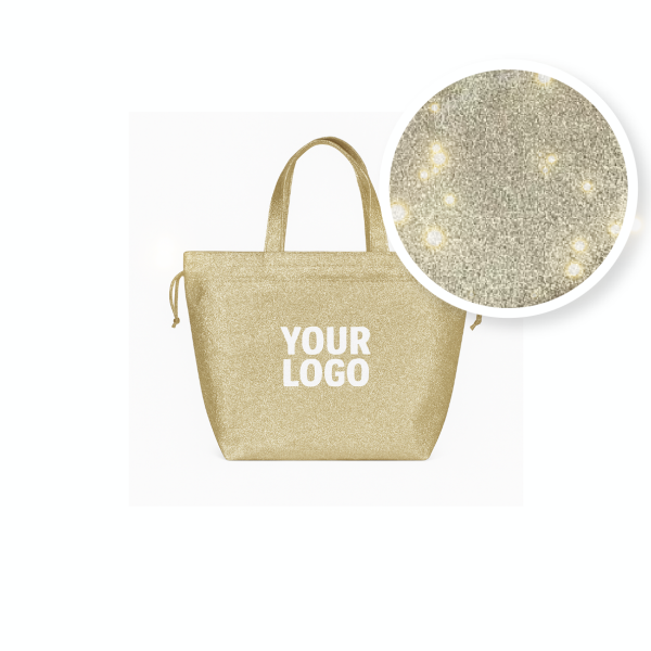 SAC NICE DISCO GOLD - M (40x14x30cm)