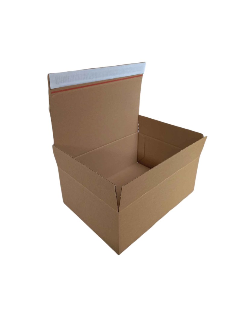 SHIPPING CRATE WITH ADHESIVE STRIP - M