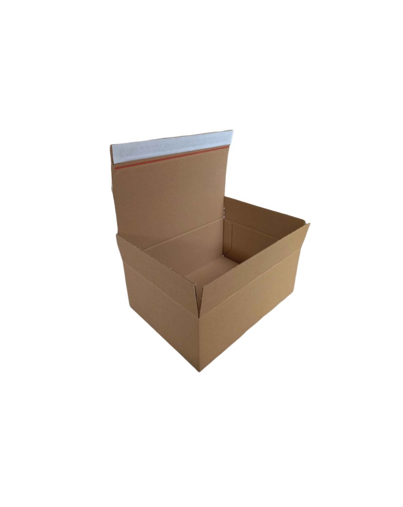 SHIPPING CRATE WITH ADHESIVE STRIP - M