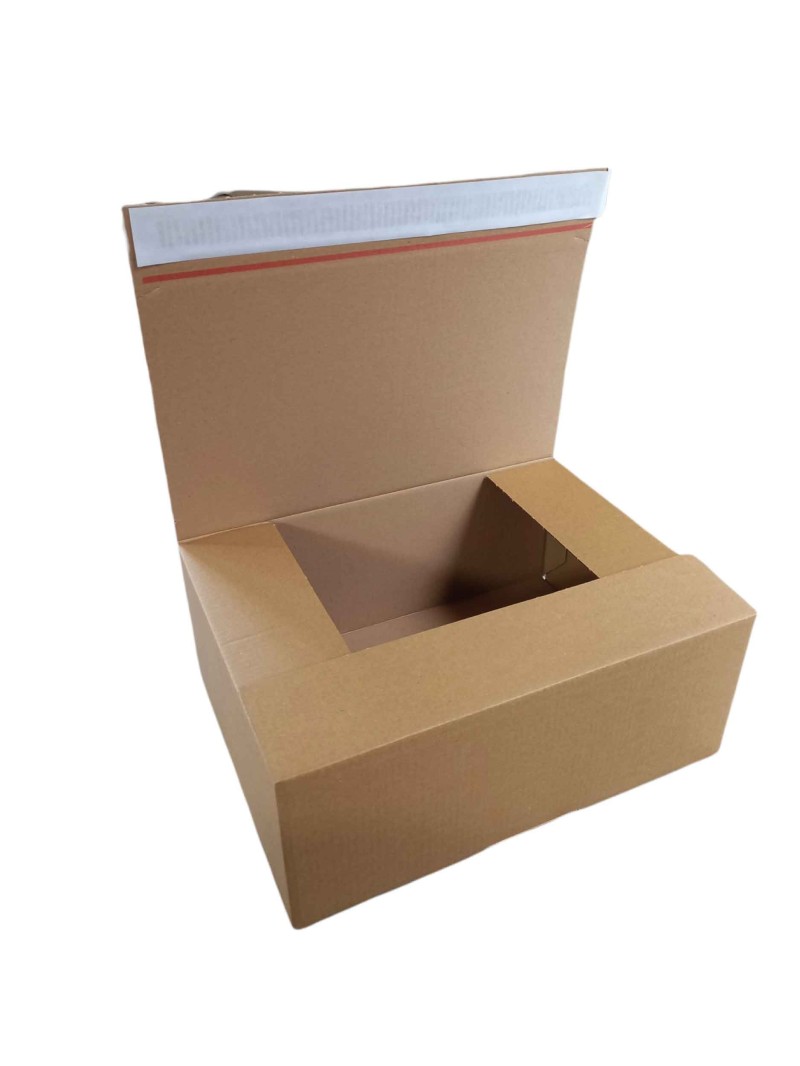 SHIPPING CRATE WITH ADHESIVE STRIP - M