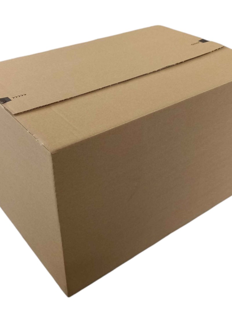 Shipping crate with adhesive closure - XL