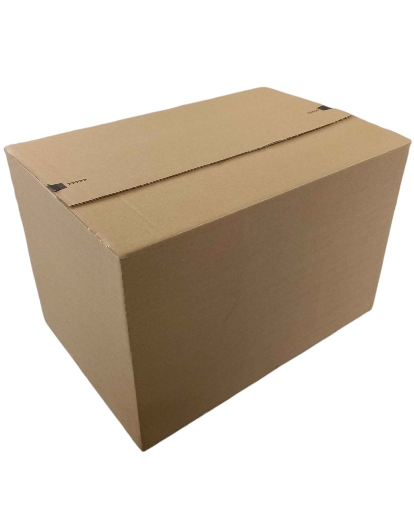 Shipping crate with adhesive closure - XL