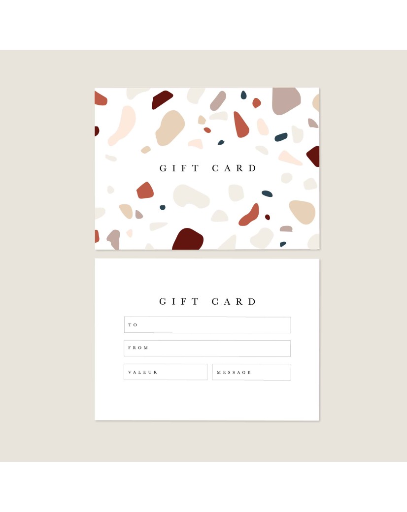 Rigal" gift card