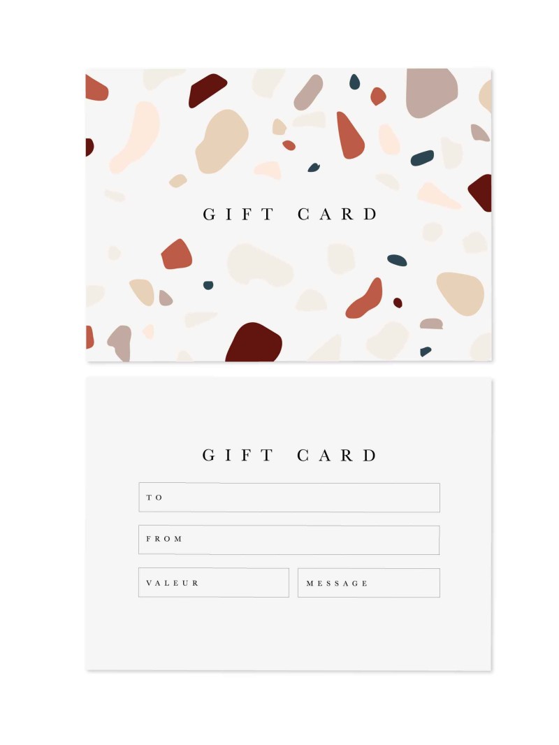 Rigal" gift card