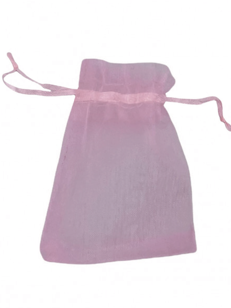 Bolsa de organza - Rosa S