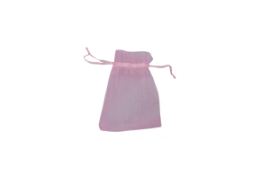 Organza pouch - Pink XS