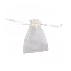 Organza pouch - White XS