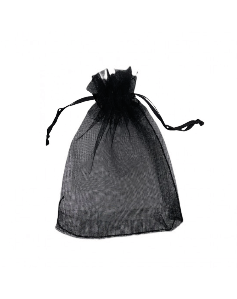 Pochon organza - Noir S