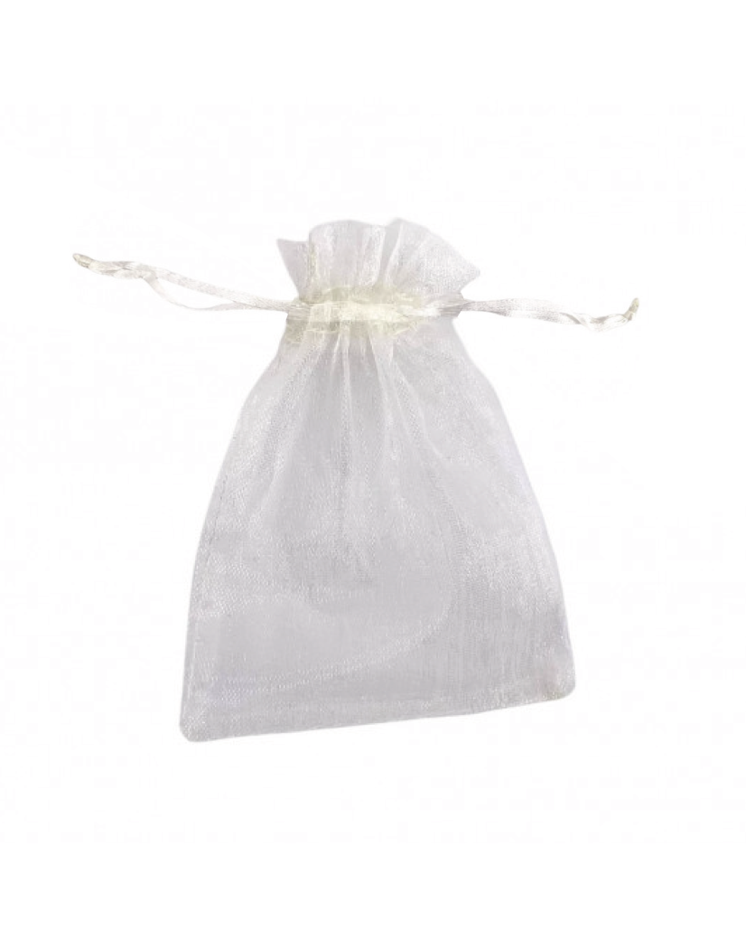 Organza pouch - White S