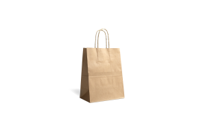 Twisted handle bag - Kraft S without print