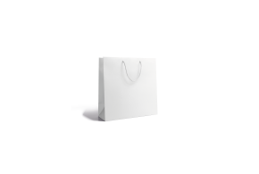Bolsa de papel de lujo - XS blanca sin impresión