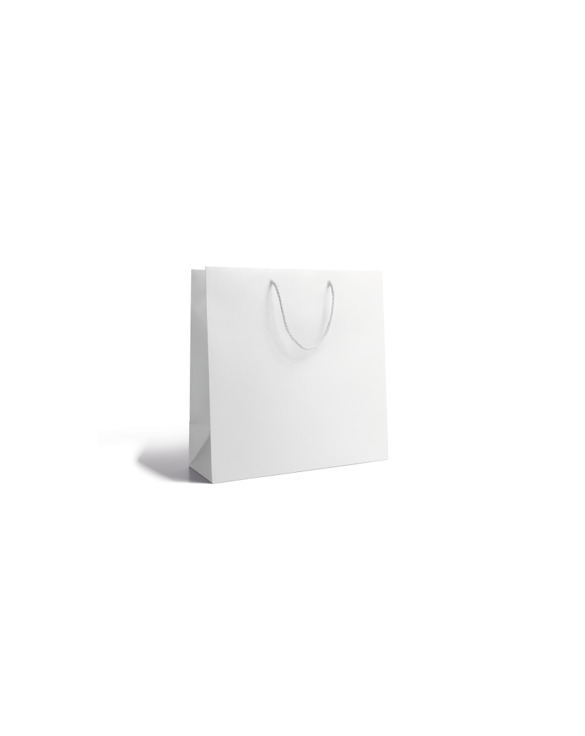 Bolsa de papel de lujo - XS blanca sin impresión