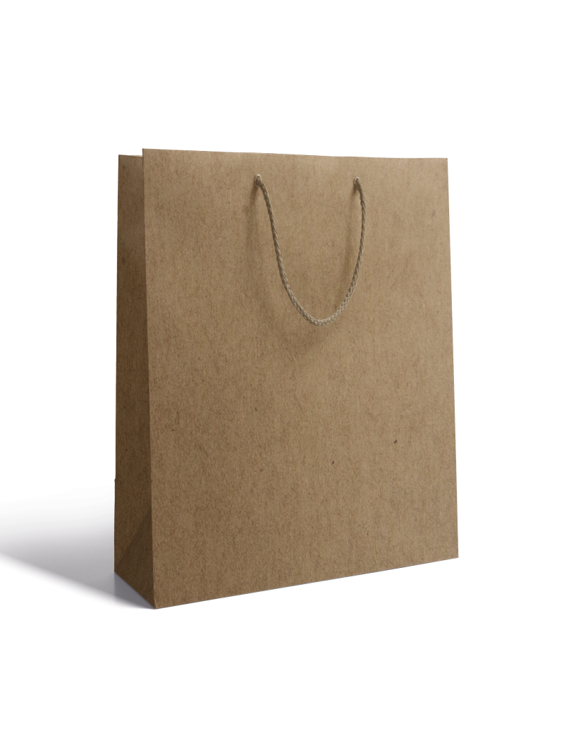 Sac papier Luxe - Kraft S sans impression