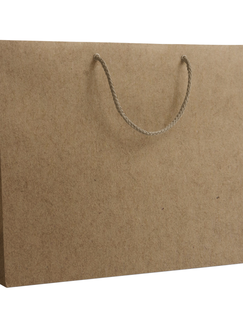 Sac papier Luxe - Kraft L sans impression