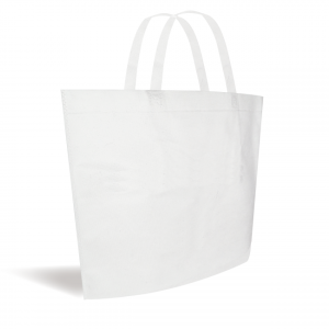 Non Woven Bag model Boot - Wit L Blanco