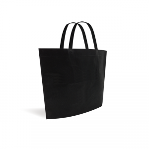 Non Woven Bag model Boot - Zwart M Blanco