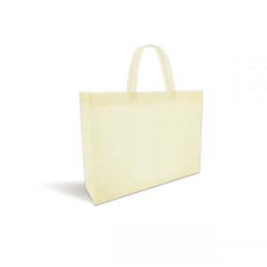 Sac cabas en tissu non tissé blanc 30x10x35cm par 200 - RETIF