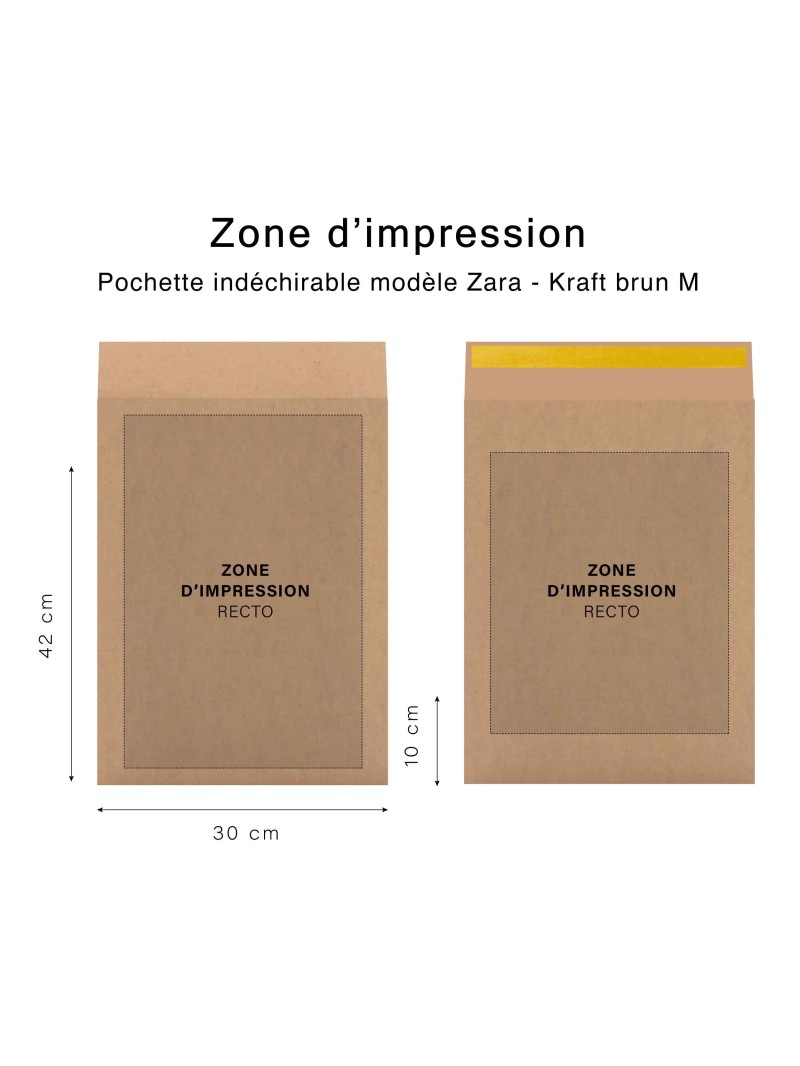 Pochette Modèle ZARA - Brune M