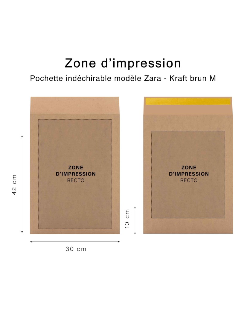 Pochette Modèle ZARA - Brune M