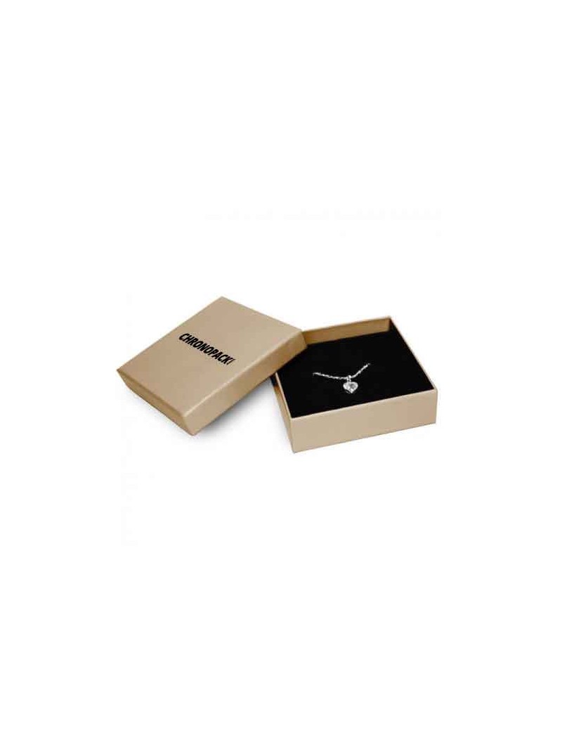 Black jewelry box - 9cm